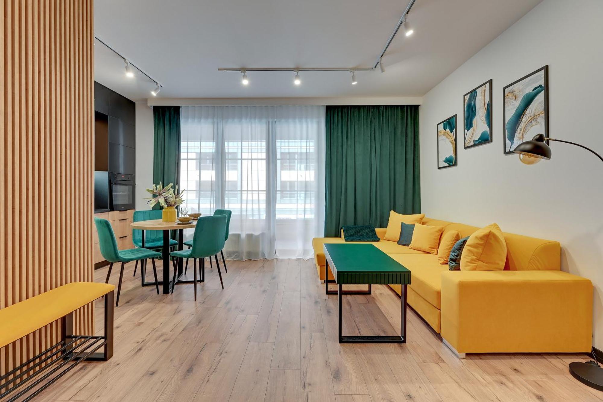 גדנסק Doki Living - Foodhall & Parking By Downtown Apartments מראה חיצוני תמונה