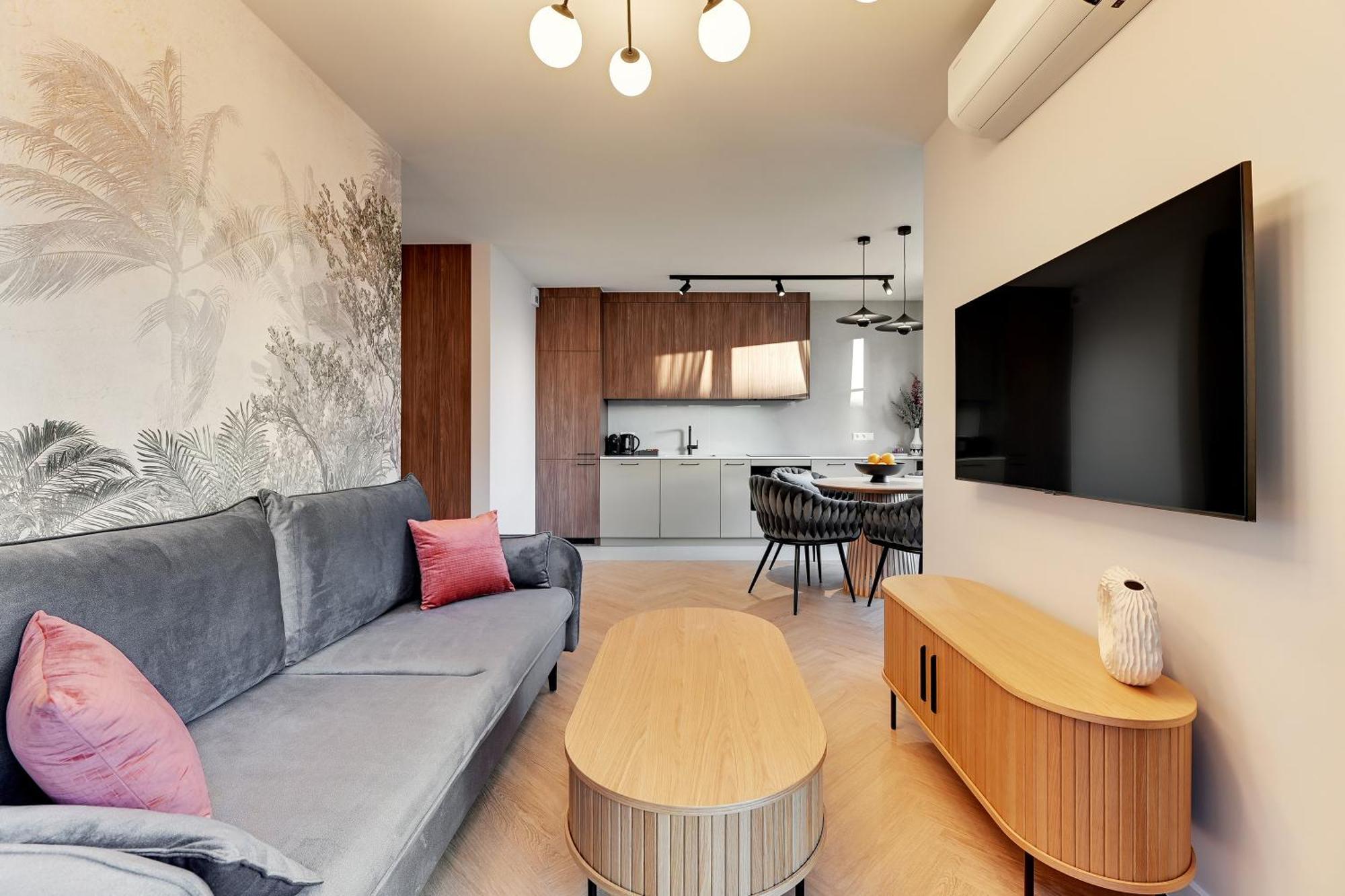 גדנסק Doki Living - Foodhall & Parking By Downtown Apartments מראה חיצוני תמונה