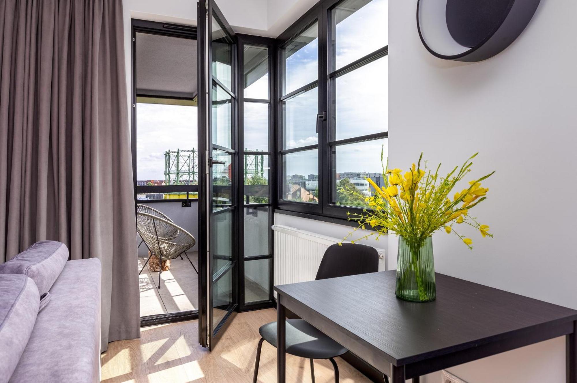 גדנסק Doki Living - Foodhall & Parking By Downtown Apartments מראה חיצוני תמונה