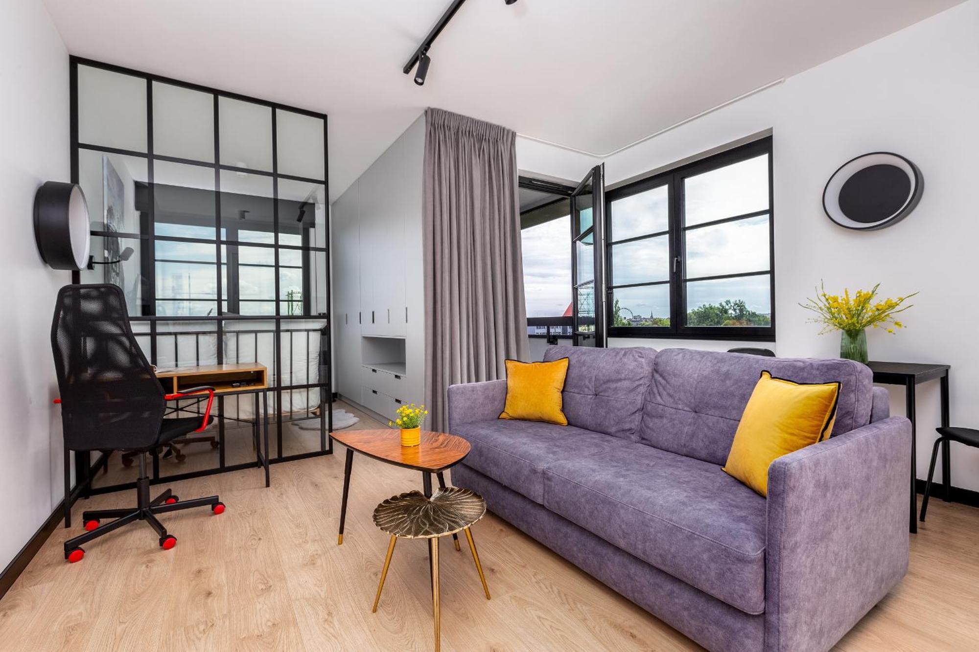 גדנסק Doki Living - Foodhall & Parking By Downtown Apartments מראה חיצוני תמונה