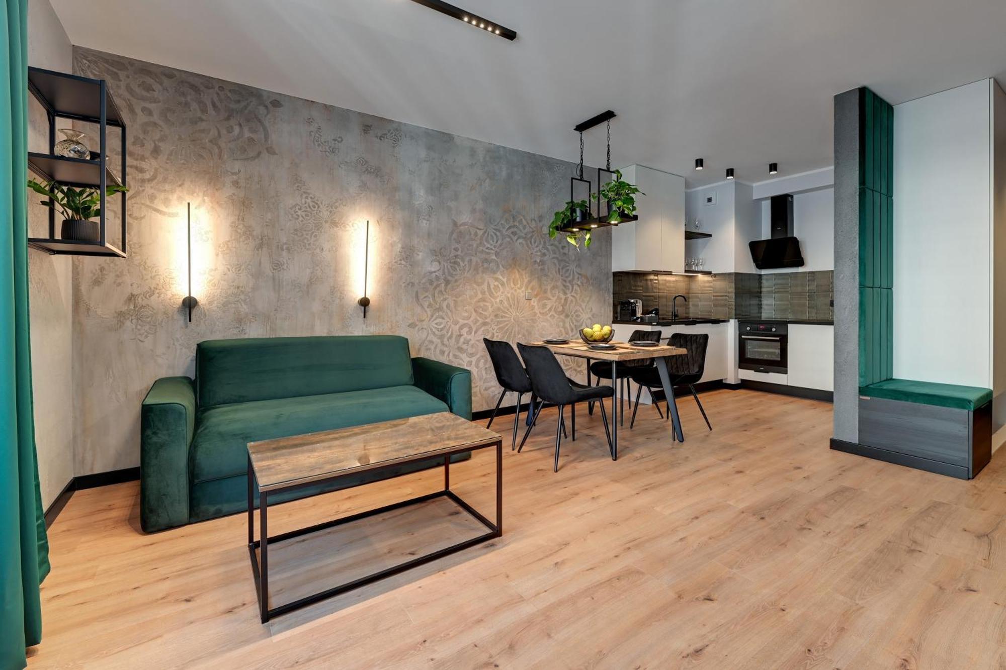 גדנסק Doki Living - Foodhall & Parking By Downtown Apartments מראה חיצוני תמונה