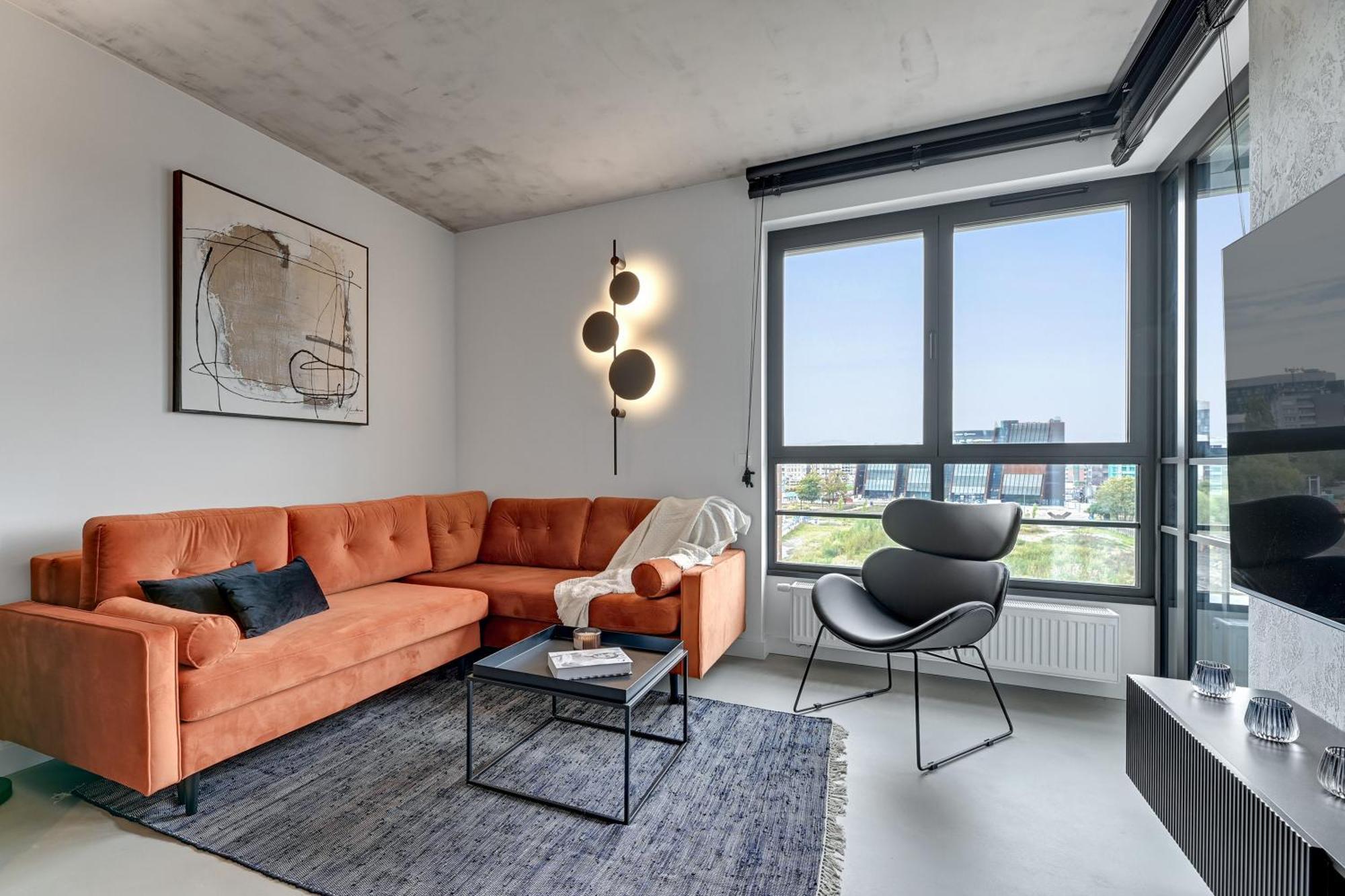 גדנסק Doki Living - Foodhall & Parking By Downtown Apartments מראה חיצוני תמונה