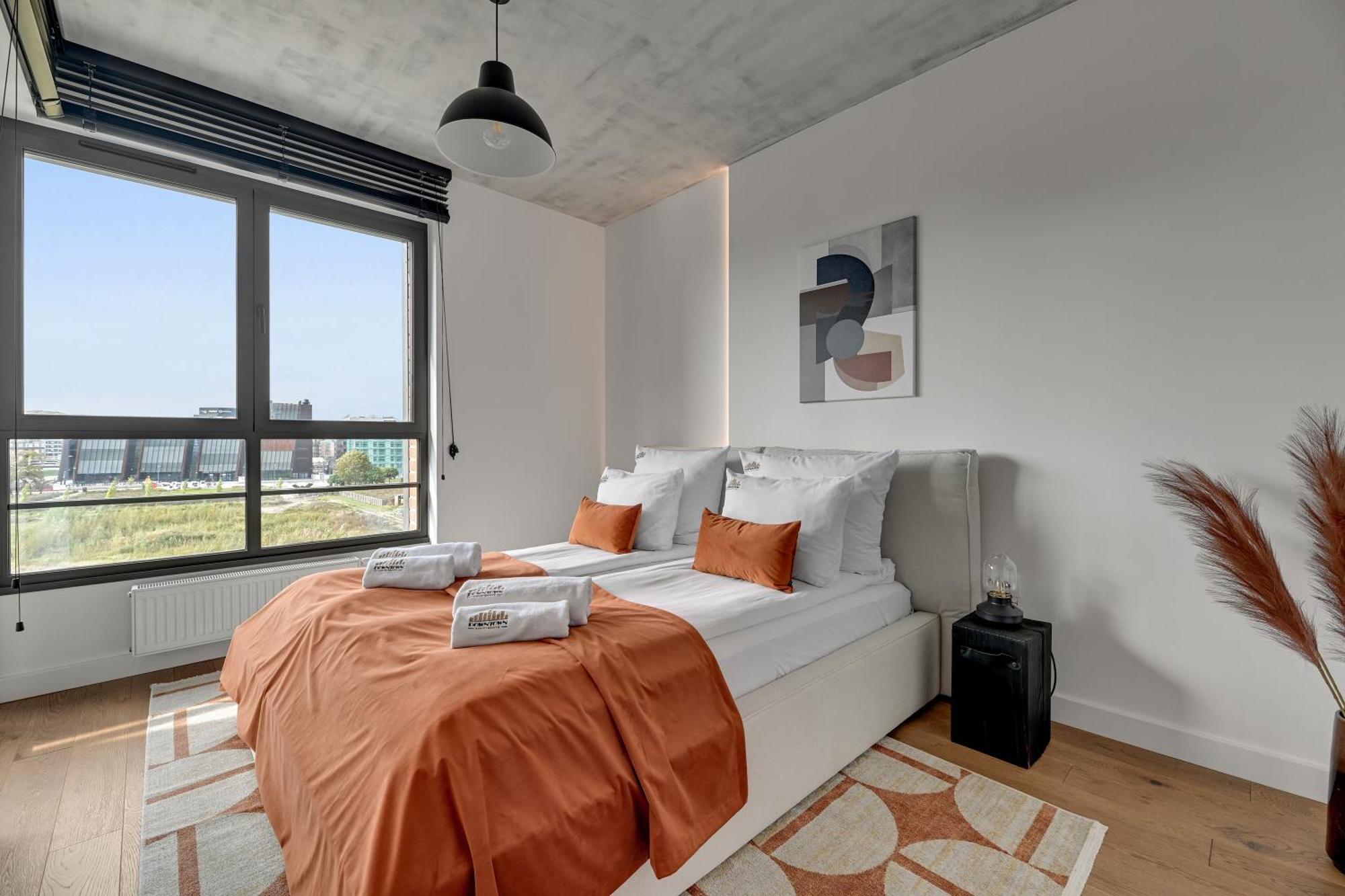 גדנסק Doki Living - Foodhall & Parking By Downtown Apartments מראה חיצוני תמונה
